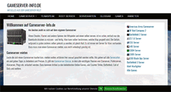 Desktop Screenshot of gameserver-info.de